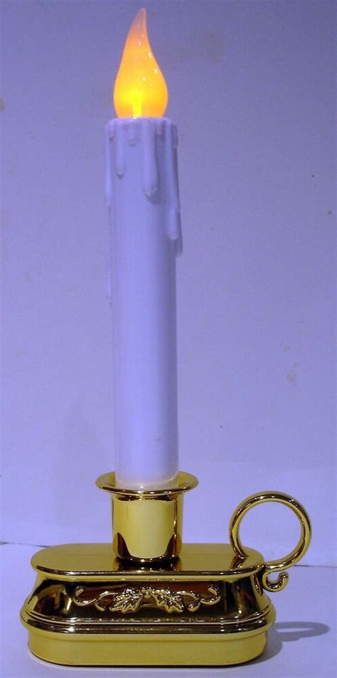 Get the best deals on candle bulbs. New GE 9.5-in LED Flickering Window Candle with Timer ...