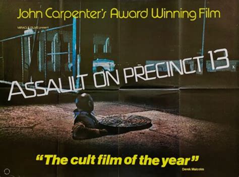 Original Assault On Precinct 13 Movie Poster John Carpenter Thriller