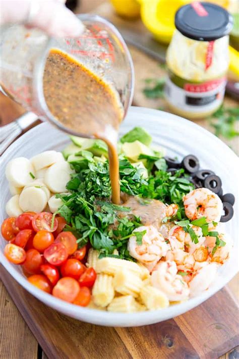 Very good 4.4/5 (9 ratings). Simple Cold Shrimp Salad • The Healthy Foodie