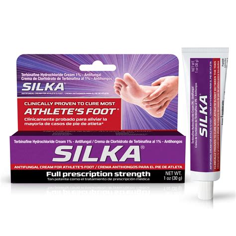 Silka Antifungal Cream Prescription Strength Fungus Foot Treatment