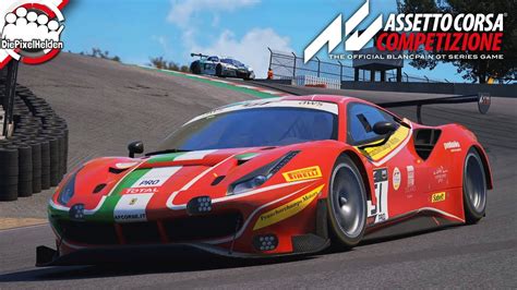 ASSETTO CORSA Competizione Ferrari 488 GT3 Laguna Seca Let S Play