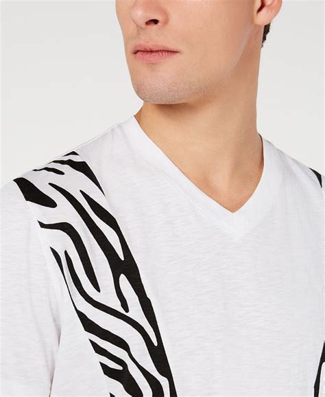 Inc International Concepts Inc Men S Pieced Zebra T Shirt Created For Macy S Macy S