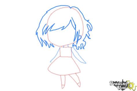 How To Draw A Chibi Orphan Girl Drawingnow