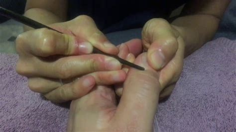 Thumb Massage Cori Working On Brandon S Thumb Hand Reflexology Youtube