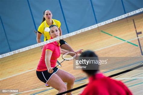 Badminton Mixed Doubles High Res Stock Photo Getty Images