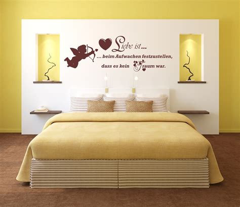 Ist eine tolle idee für die wand deko im schlafzimmer. * günstiges Wandtattoo 900 Liebe Engel Wandsticker ...