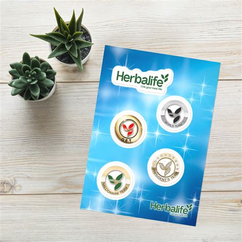 Herbalife New Logo Sticker Sheet Etsy