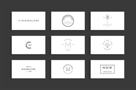 50 Minimalist Fashion Brand Logos