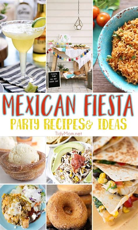 Mexican Fiesta Party Recipes And Ideas Tidymom