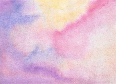 Watercolour Texture Watercolor Abstract Colorful Background