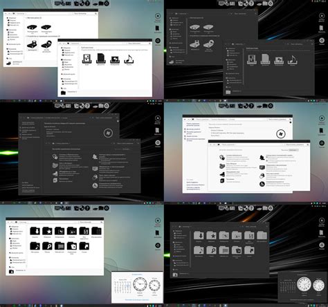 Metro Black And Grey Skinpack For Win7 Released Skin Pack For Windows