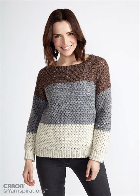 Crochet Sweater Patterns That Look Knit Sewrella