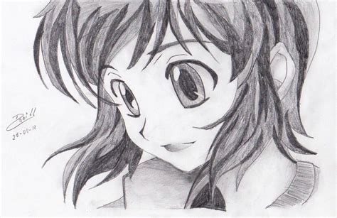 Chica Anime Por Danny Dibujando