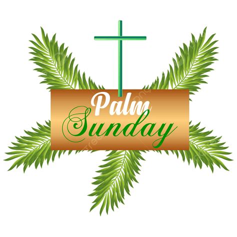 Palm Sunday Vector Png Images Palm Sunday Transparent Background Palm