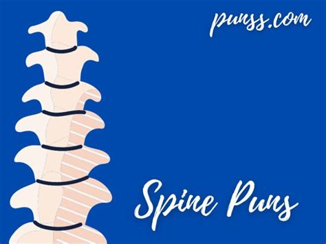 100 Funny Spine Puns Jokes And One Liners