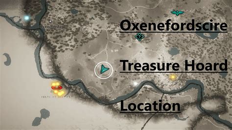 Assassins Creed Valhalla Oxenefordscire Hoard Location Rock Paper