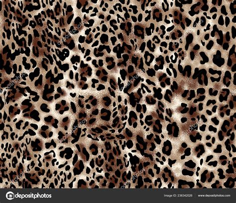 Animal Skin Seamless Pattern Leopard Texture Royalty Free Svg