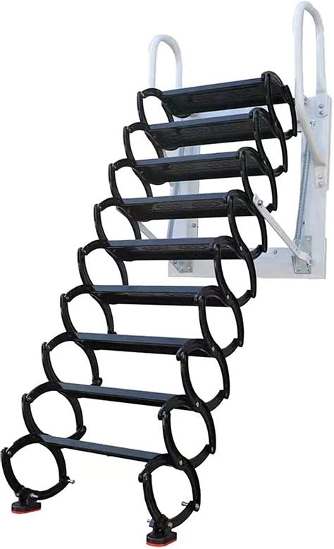 Buy Techtongda Attic Ladder Wall Mounted Attic Steps Retractable