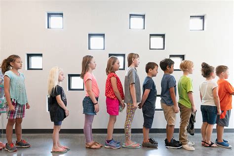 Students In School Hallway During Steam Summer Camp By Stocksy