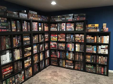 Board Game Shelf Long Wall Shelf
