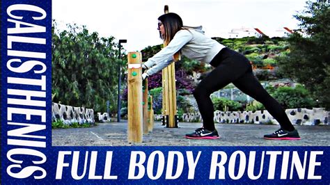 To start, we'll be taking a look at a beginner workout routine. Female Full Body Routine - Bodyweight Only - Calisthenics ...