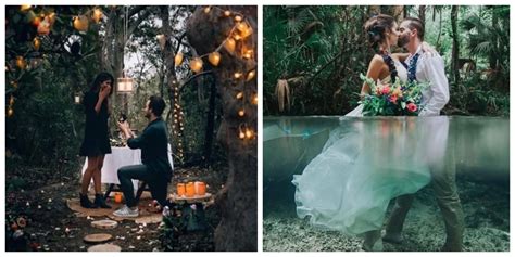 20 beautiful proposals in the most offbeat places around the world real wedding stories
