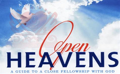 Daily Rccg Open Heavens Devotional