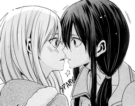 Lesbians Two Women Face Women Couple Manga Citrus Manga Yuri