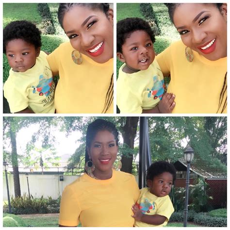 Actress Stephanie Okereke In Adorable Selfie With Her Son Baby Maxwell
