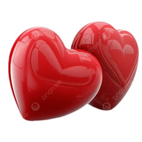 情人節3d立體愛心紅心 情人節 3d立體愛心紅心 愛素材圖案，psd和png圖片免費下載