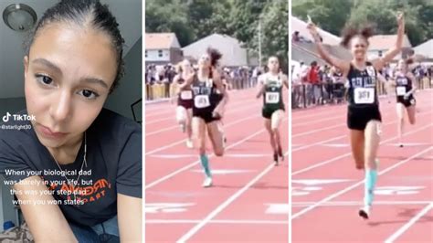 Stepdad Cant Contain His Joy When 20 Year Old Daughter Wins State