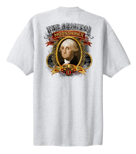 George Washington The Original Moonshiner T Shirt Ebay