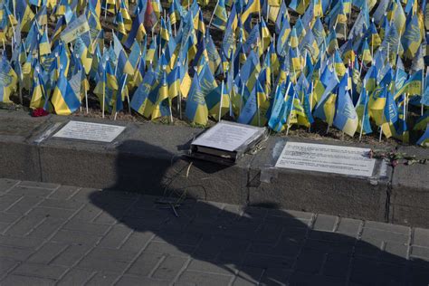 Kyivs “book Of The Dead” A Mirror Of Six Months Of War In Ukraine