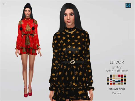 Grafity Better Off Dress Rc Elfdor