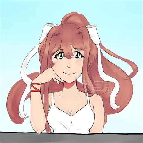 Just Monika All Dressed Up For A Date 3 Rddlc
