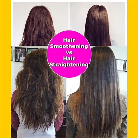Difference Between Rebonding Straightening And Smoothening