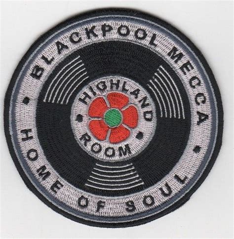 Blackpool Mecca Patch Northern Soul Pin Badges Patches