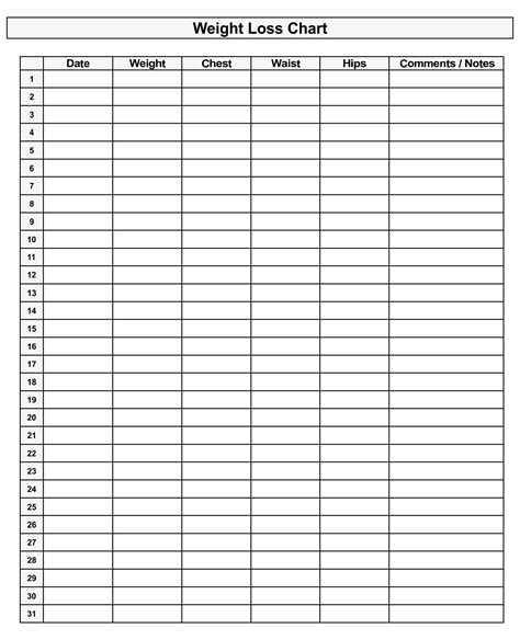 Free Weight Loss Journal Printables
