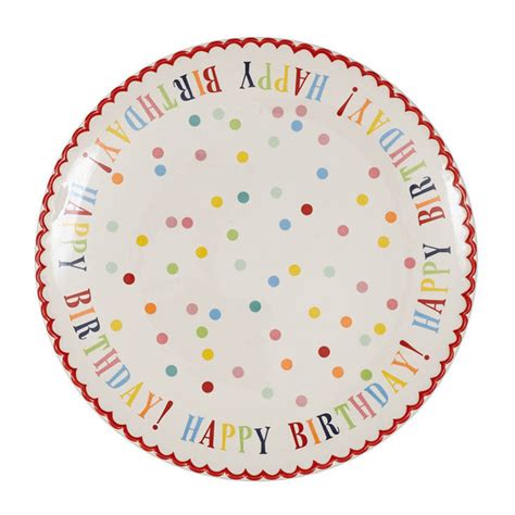 Wholesale Large Happy Birthday Plate Dii Design Imports
