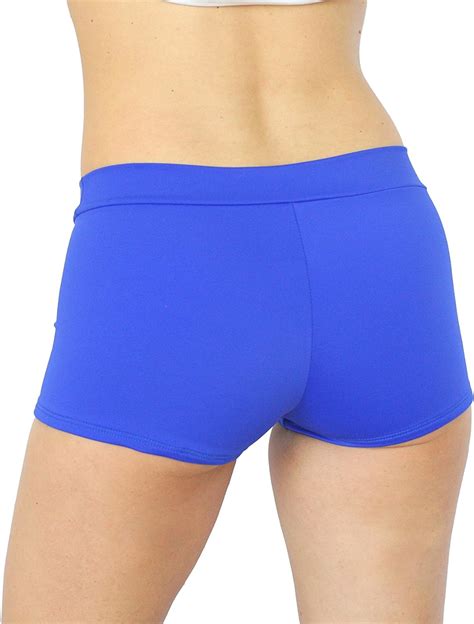 Ujena Fit Sporty Royal Blue Booty Shorts 2x At Amazon Womens