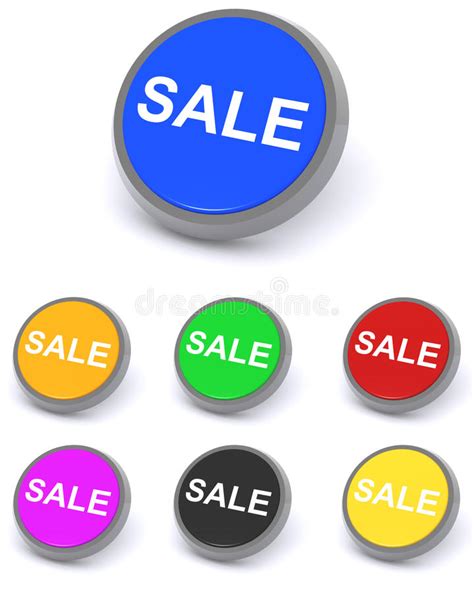 Sale Buttons Stock Vector Illustration Of Guarantee 19990887