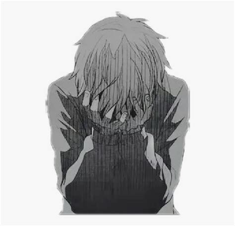 Sad Anime Boy Anime Boy Clipart Sad Sad Anime Boy Png Free