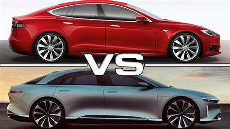 193 kw @ 6100 rpm, 330 nm, top speed: 2019 Lucid Air vs 2017 Tesla Model S P100D - YouTube