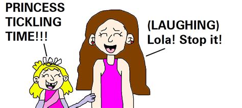 Lola Loud Tickling Ilovelunaloud By Mjegameandcomicfan89 On Deviantart