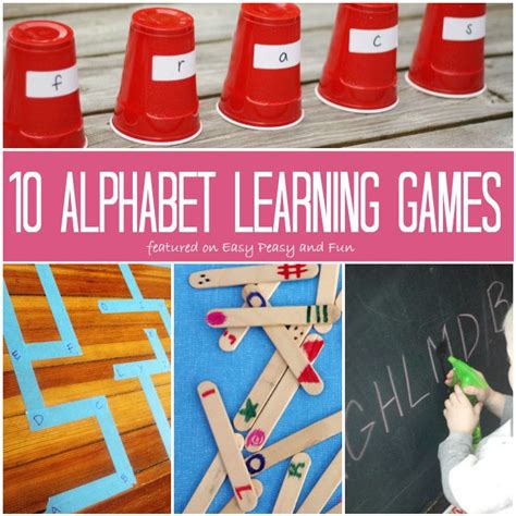 10 Alphabet Learning Games For Kids Alphabet Learning Games Learning