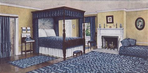 After a close competition between england, scotland and wales, england won by a single point. 1910 Colonial Style Bedroom | This interior was shown in ...