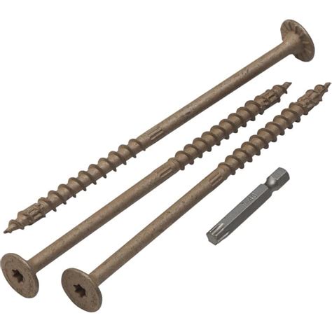 Home Buildersimpson Strong Tie 6 Structural Wood Screw Home Hardware