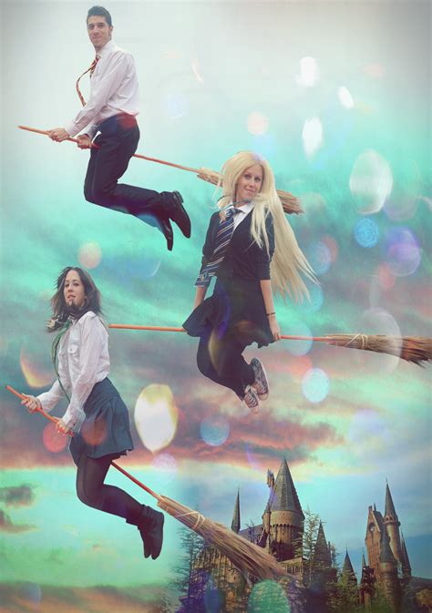 flying over hogwarts luna lovegood cosplay by missweirdcat on deviantart