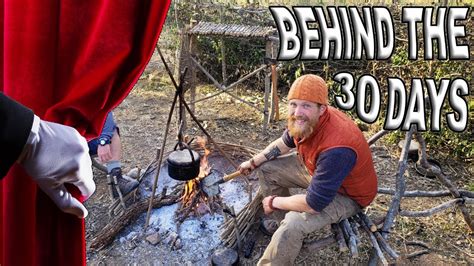 Behind The Scenes Of The 30 Day Survival Challenge Texas Youtube