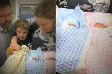 Devastated Couple Share Heartbreaking Photo Of Stillborn Twins To Prove They Both Existed Uk